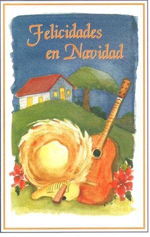 Puerto Rico Art, Postales de Navidad, Christmas Cards from Puertorican Artists Puerto Rico