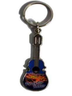 Puerto Rican Cuatro Keychain Puerto Rico