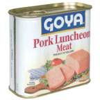 Jamonilla Goya grom Puerto Rico, Goya Luncheon Meat Puerto Rico