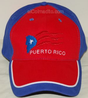 Gorra Bandera Mi Orgullo Puerto Rico