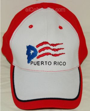 Gorra Bandera Mi Orgullo Puerto Rico