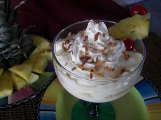 Flan de Pia Colada 