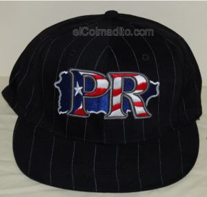 Gorra Bordado PR y la Isla de Puerto Rico  Puerto Rico