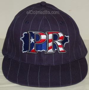 Gorra Bordado PR y la Isla de Puerto Rico  Puerto Rico
