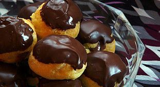 Recipe Profiteroles<br>Chocolate Cortes Puerto Rico