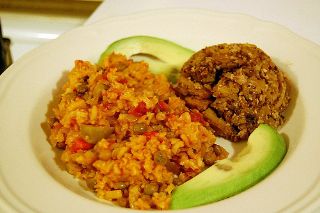 Recipe Arroz con Gandules<br>Rice and Green Pees Puerto Rico