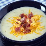 Sopa de Papas<br>y Vegetales 