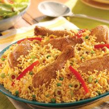 Recipe Arroz con Pollo<br>Chicken & Rice Puerto Rico