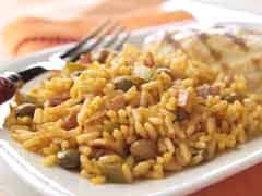Recipe Arroz con Gandules<br>Rice and Green Pees Puerto Rico