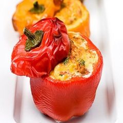Recipe Pimientos Rellenos<br>Stuffed Peppers Puerto Rico