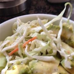 Recipe Cabbage Avocado<br>Carrot Salad Puerto Rico