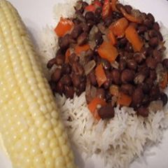 Recipe Black Beans<br>& White Rice Puerto Rico