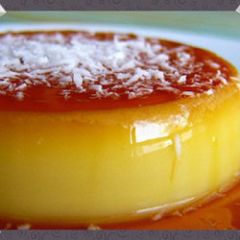 Recipe Flan de Coco<br>Coconut Puerto Rico