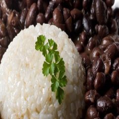 Recipe Black Beans<br>& White Rice Puerto Rico