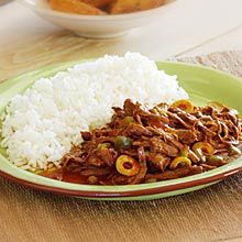 Recipe Ropa Vieja<br>Cuban Meat Stew Puerto Rico