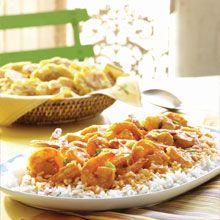 Recipe Shrimp in<br>Coconut Sauce Puerto Rico