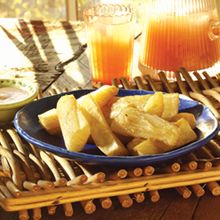 Recipe Yuca al Mojo<br>Cassava al Mojo Puerto Rico