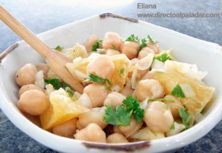 Recipe Chick Peas<br>Salad Puerto Rico