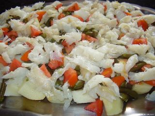 Recipe Codfish Salad Puerto Rico
