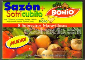Puertorican Seasonings, Sazon de Puerto Rico, Sofrito, Cubitos, Adobos, Especias Puerto Rico