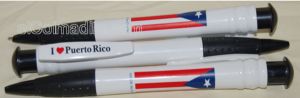 Boligrafo Bandera y I Love PR Puerto Rico