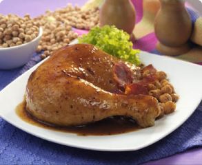 Recipe Chicken<br>Chickpeas Sausage Puerto Rico