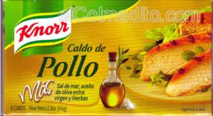 Productos Knorr de Puerto Rico, Caldo de Pollo, Cubitos Puerto Rico