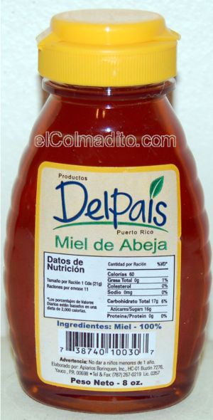 Miel de Puerto Rico, Puertorican Honey, Puerto Rican Honey Puerto Rico