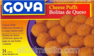 Goya Cheese Puffs, Bolitas de Queso Goya Puerto Rico