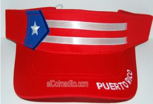 Puerto Rico Flag Visor Puerto Rico
