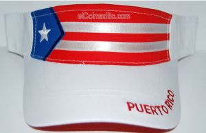 Puerto Rico Flag Visor Puerto Rico
