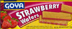 Goya Wafers de Strawberry  Puerto Rico