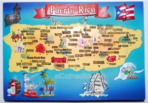 Mapa de Puerto Rico, Artesania de Puerto Rico, Puerto Rico Souveniers Puerto Rico
