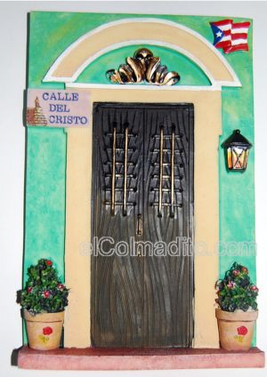 Doors of Old San Juan, Calle Cristo, Artesania de Puerto Rico, Puerto Rico Souveniers Puerto Rico