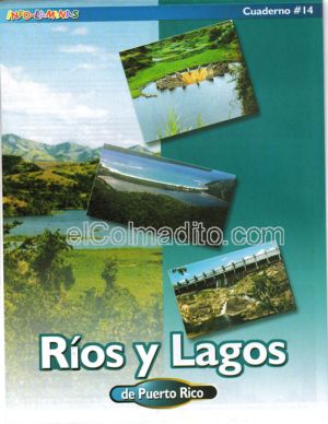 Cuadernos de Puerto Rico, Puerto Rico Shool Projects, Puerto Rico Rivers and Lakes Puerto Rico