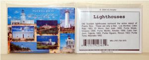 Iman Postal Old Spanish Lighthouses Puerto Rico