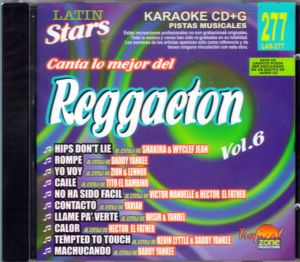 Reggaeton de Puerto Rico, Karaoke Reggaeton Puerto Rico