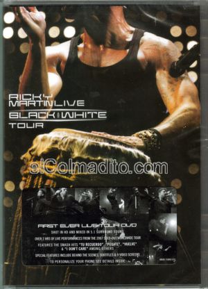 Ricky Martin in Concert, Puerto Rico Music on DVD Puerto Rico