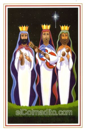 Puerto Rico Art, Postales de Navidad, Christmas Cards from Puertorican Artists Puerto Rico