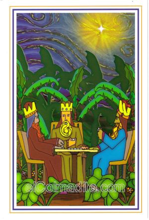 Puerto Rico Art, Postales de Navidad, Christmas Cards from Puertorican Artists Puerto Rico