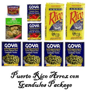 arroz con gandules de Puerto Rico Puerto Rico