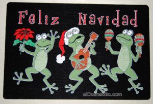 Puerto Rico Coqui Door Mat, Puerto Rico Door Mat Puerto Rico