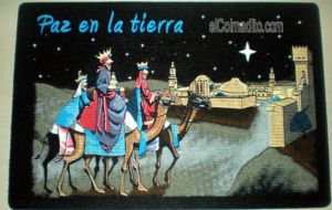 The Three Kings Door Mat, Puerto Rico Door Mat Puerto Rico
