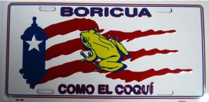 Puerto Rico Isla del Encanto License Plate Puerto Rico