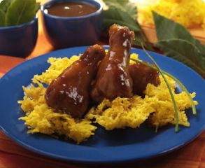 Recipe Chicken Wings<br>Tamarind Sauce Puerto Rico
