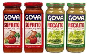 Goya Sofrito, Recaito y Achiotina, Productos Goya Puerto Rico