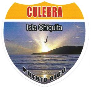 Puerto Rico Towns Stickers, Culebra Puerto Rico