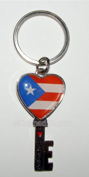 Puerto Rico Keychains, Puerto Rico Flag, Souveniers de Puerto Rico Puerto Rico