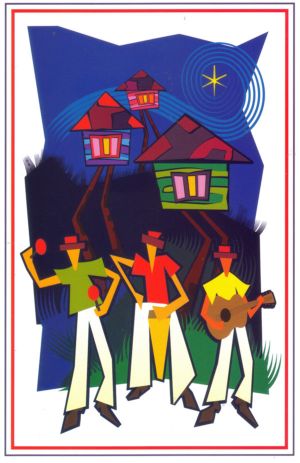 Puerto Rico Art, Postales de Navidad, Christmas Cards from Puertorican Artists Puerto Rico