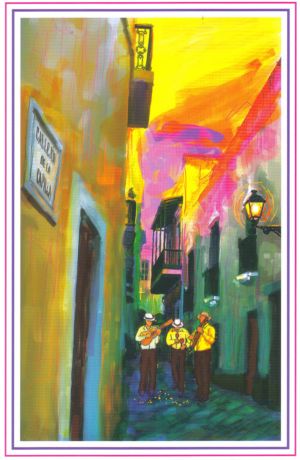 Puerto Rico Art, Postales de Navidad, Christmas Cards from Puertorican Artists Puerto Rico